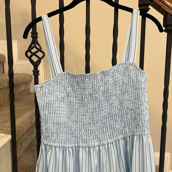 NWT Commense Striped Maxi Dress-Size XL - Picture 2 of 11
